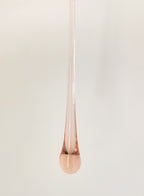 Vintage – Murano Teardrops Chandelier – 70s – Pink prisms