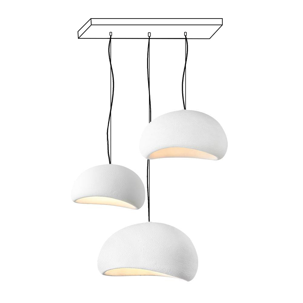 Zenra Wabi-Sabi Organic Chandelier
