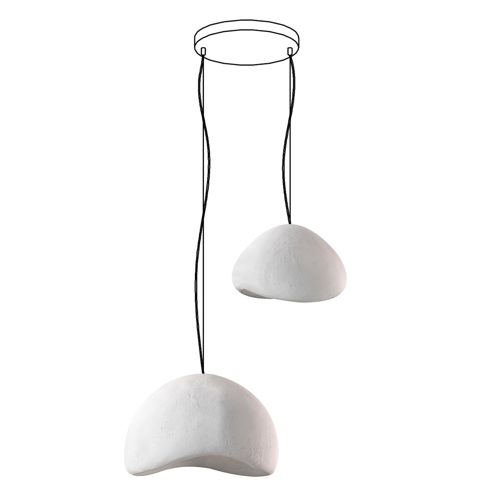 Zenra Wabi-Sabi Organic Chandelier
