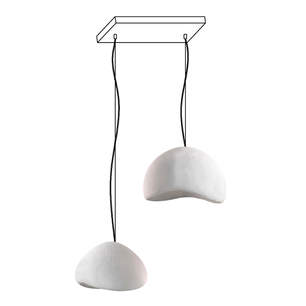 Zenra Wabi-Sabi Organic Chandelier