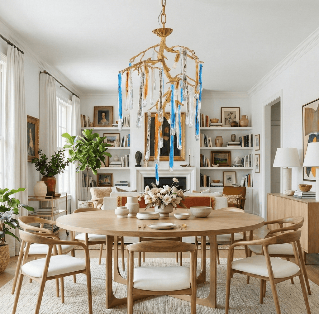 Willow Branching Crystal Chandelier by Bling Lighting Studio