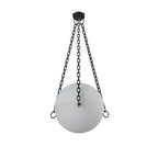 Monumental 'Zeus' Alabaster Chandelier by Denis de la Mesiere
