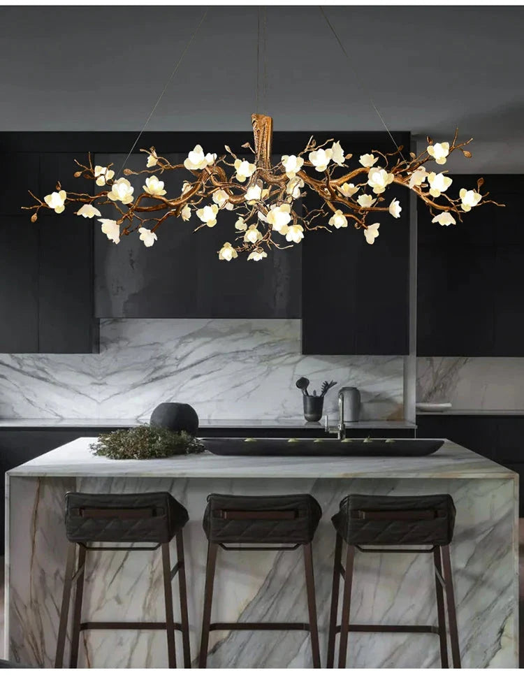 Zenth Vintage Flower Chandelier - Bling Lighting Studio