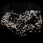 White Butterfly Cloud Chandelier