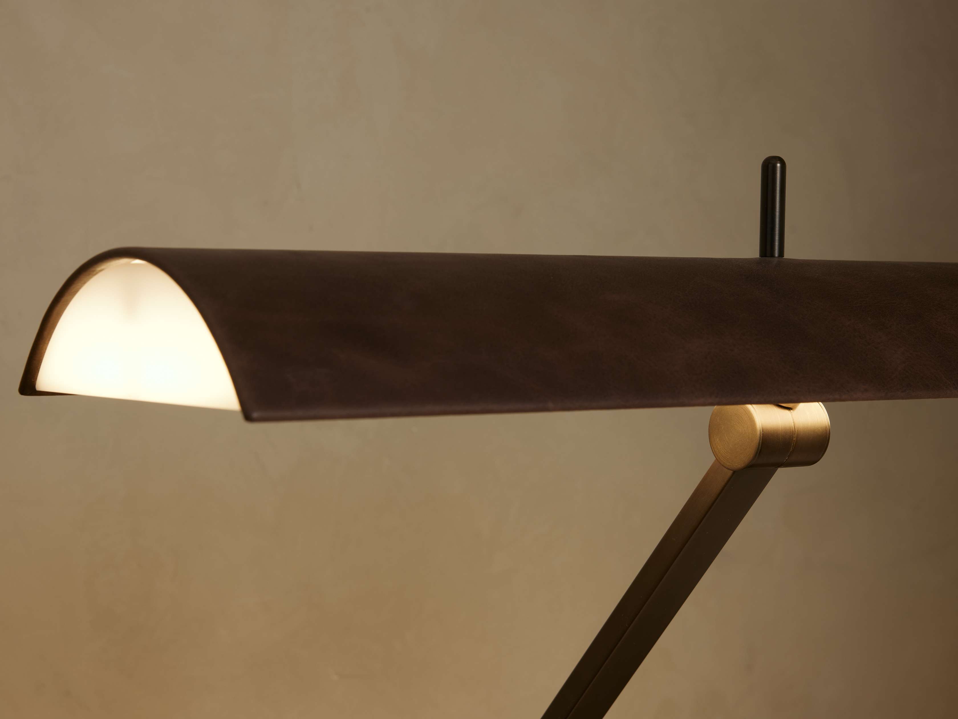 Abel Leather Floor Lamp additional product view
