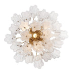 Addis Murano Glass Semi-Flush Ceiling Mount 17''W