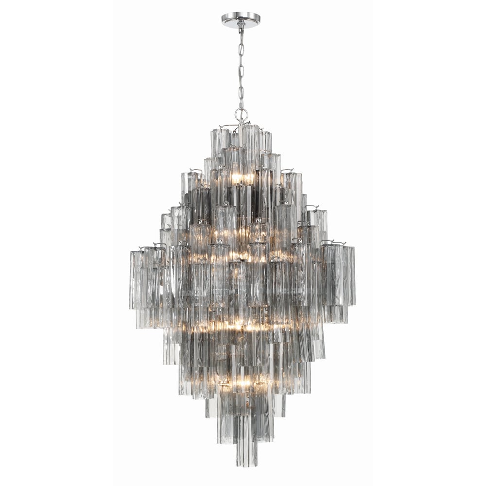 Geometric Crystal Prism Ceiling Chandelier product image