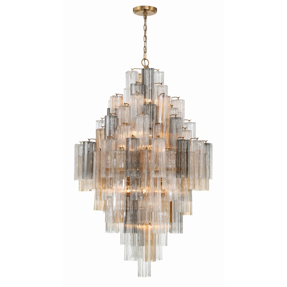 Geometric Crystal Prism Ceiling Chandelier product image