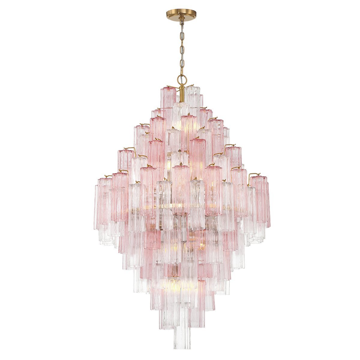 Geometric Crystal Prism Ceiling Chandelier product image
