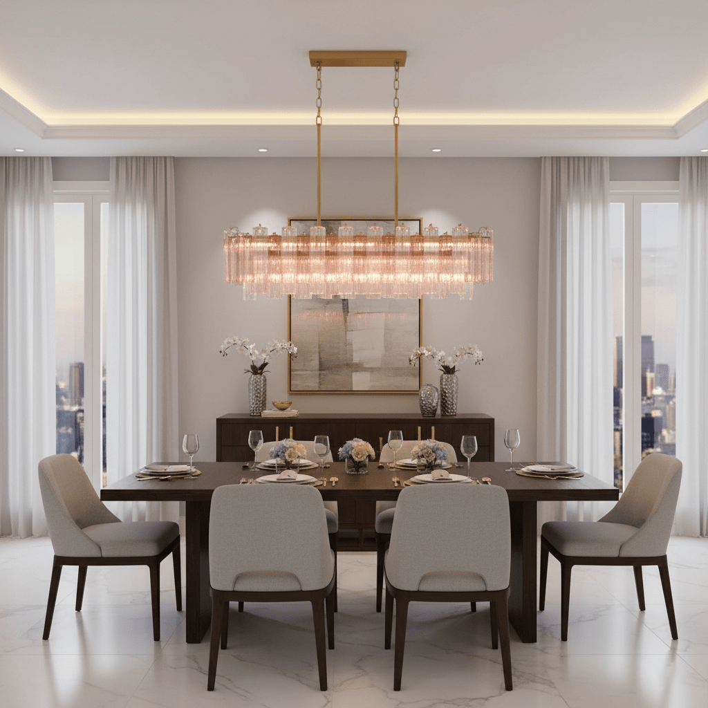 Luxury Addis Linear Chandelier product image