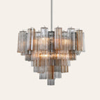 Addis Murano Glass Chandelier 17.8" 19.8" 22" 26.8" 32''D