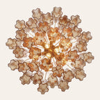 Addis Murano Glass Chandelier 17.8" 19.8" 22" 26.8" 32''D