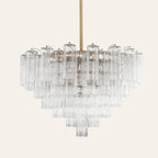 Addis Murano Glass Chandelier 17.8" 19.8" 22" 26.8" 32''D