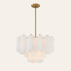 Addis Murano Glass Chandelier 17.8" 19.8" 22" 26.8" 32''D