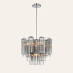 Addis Murano Glass Chandelier 17.8" 19.8" 22" 26.8" 32''D