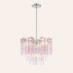Addis Murano Glass Chandelier 17.8" 19.8" 22" 26.8" 32''D