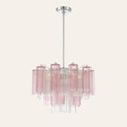 Addis Murano Glass Chandelier 17.8" 19.8" 22" 26.8" 32''D