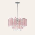 Addis Murano Glass Chandelier 17.8" 19.8" 22" 26.8" 32''D