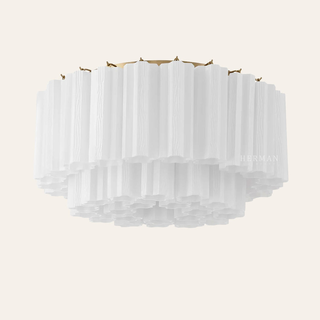 Addis Murano Glass Flushmount 22"/32"