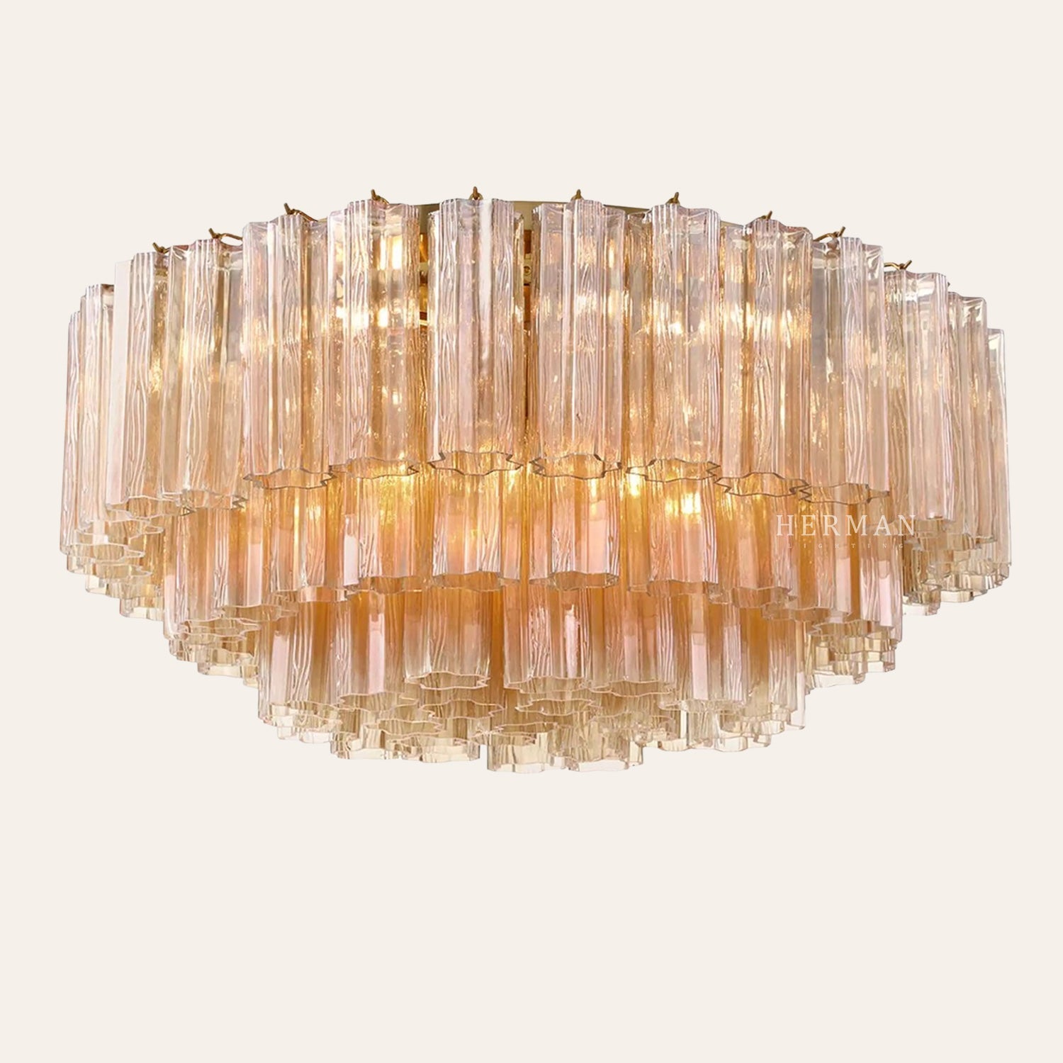 Addis Murano Glass Flushmount 22"/32"