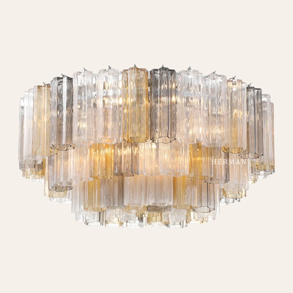 Addis Murano Glass Flushmount 22"/32"