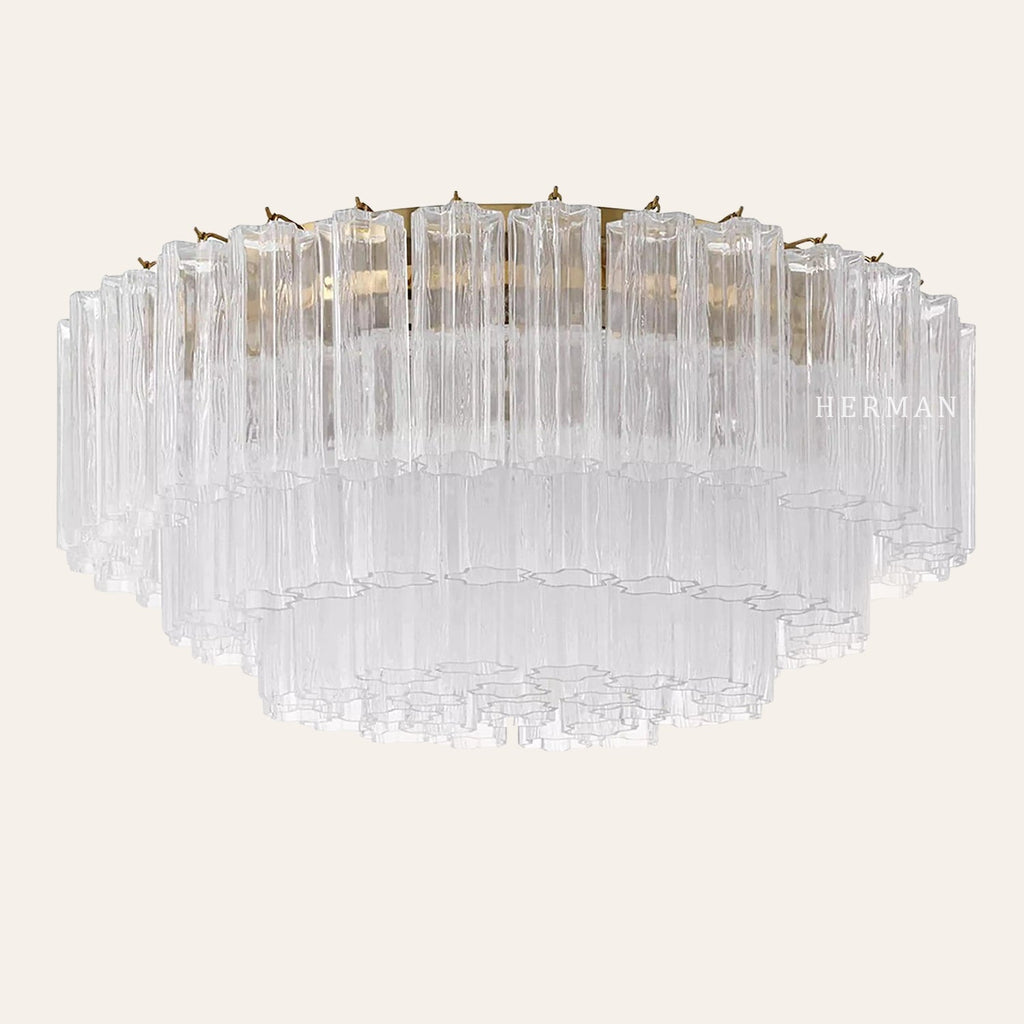 Addis Murano Glass Flushmount 22"/32"