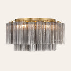 Addis Murano Glass Flushmount 22"/32"