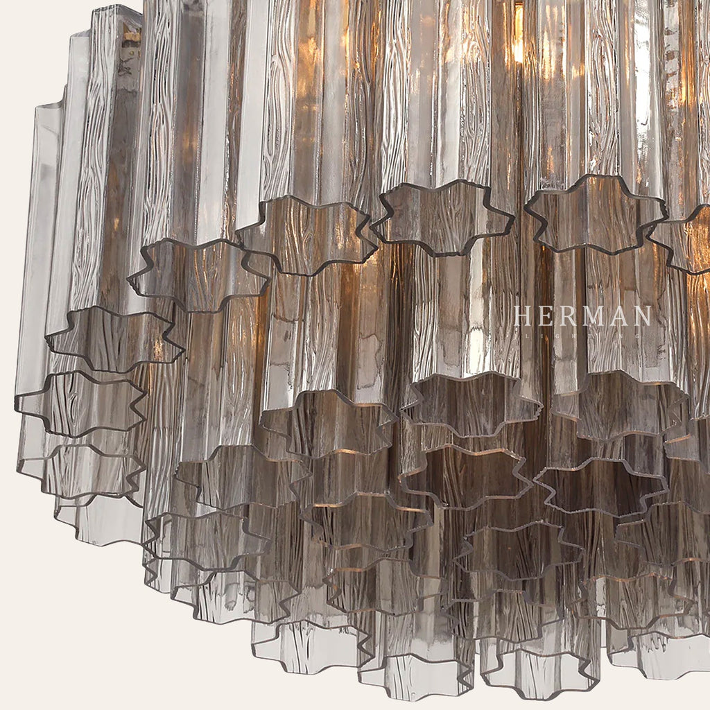 Addis Murano Glass Flushmount 22"/32"