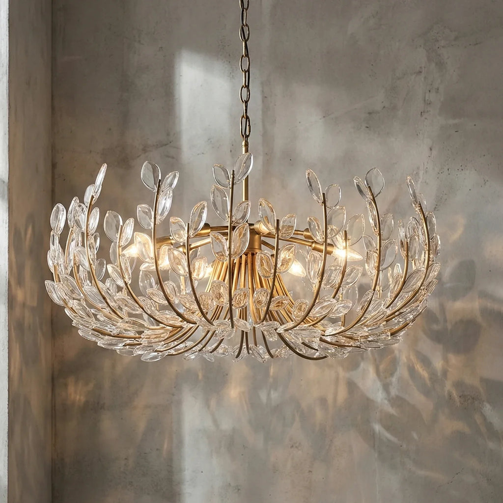 Adela Artisan Hand-Blown Glass Chandelier