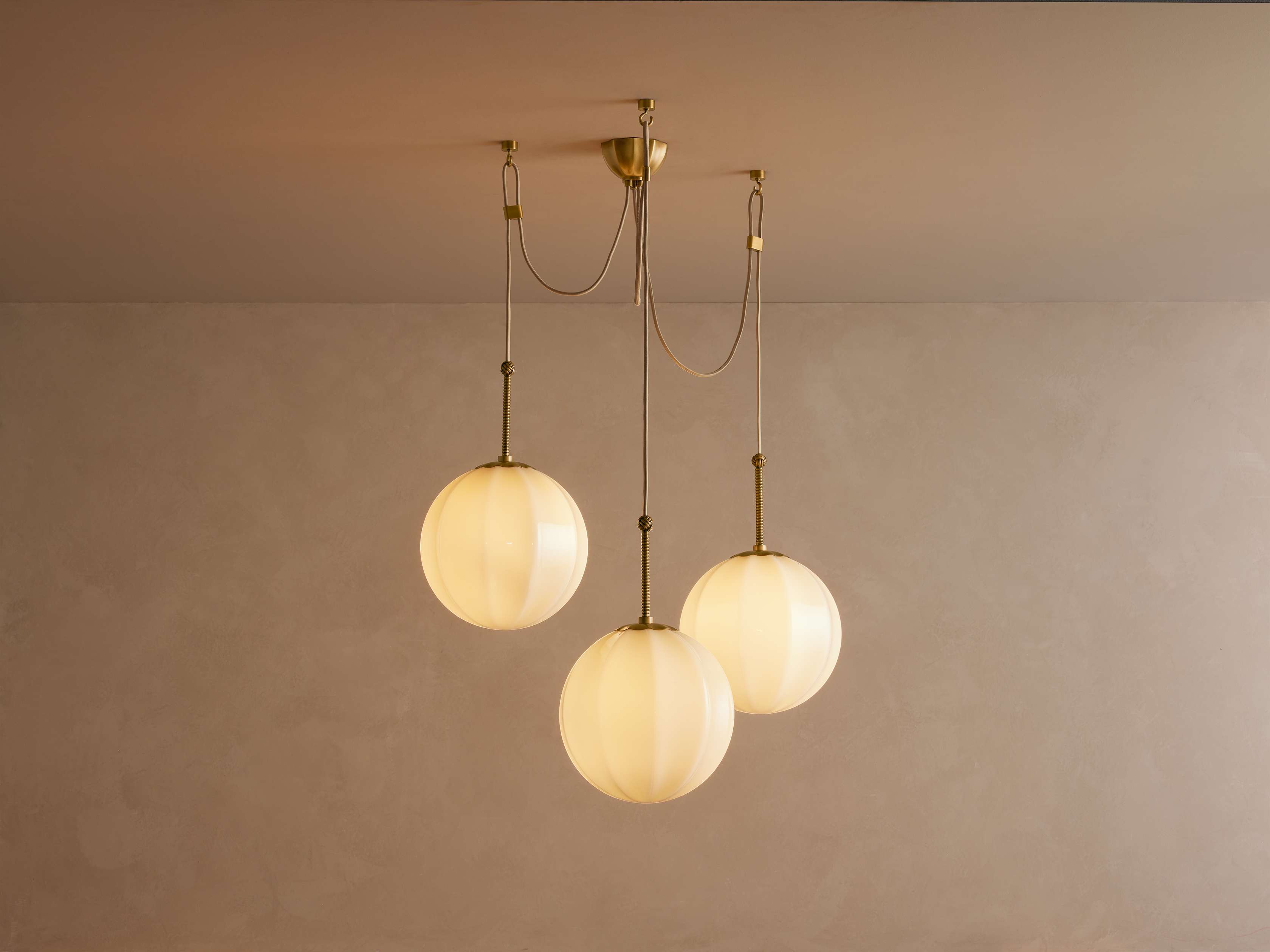Agnes Chandelier by Bling Lighting Studio