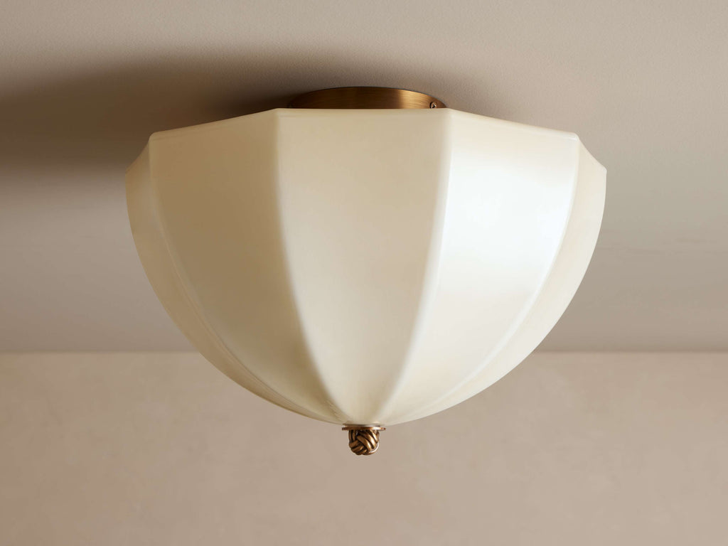 Agnes Flush Mount lighting fixture detail view