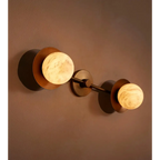 Alabaster Double Wall Sconce