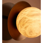 Alabaster Double Wall Sconce