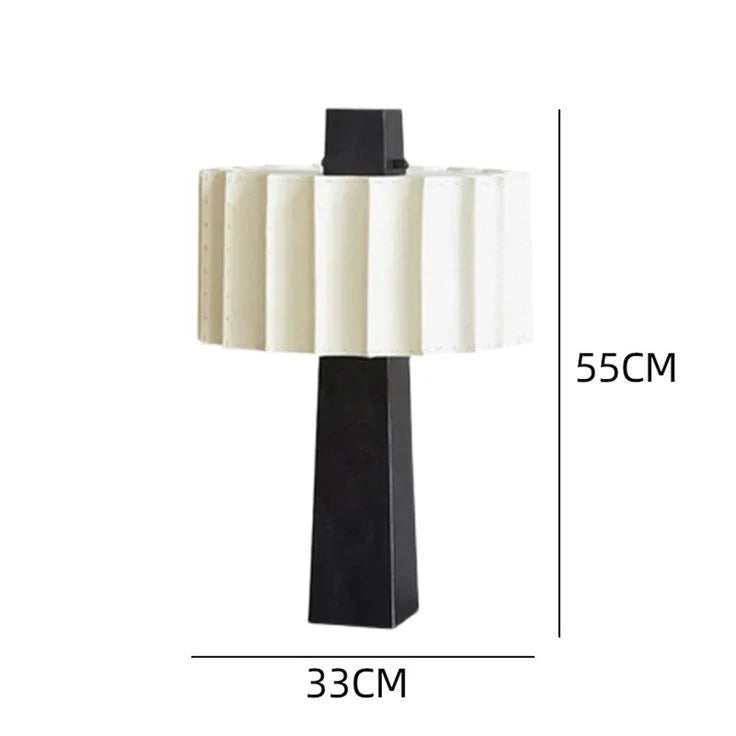 MARVIA ALABASTER PANTHEON TABLE LAMP by Bling Lighting Studio