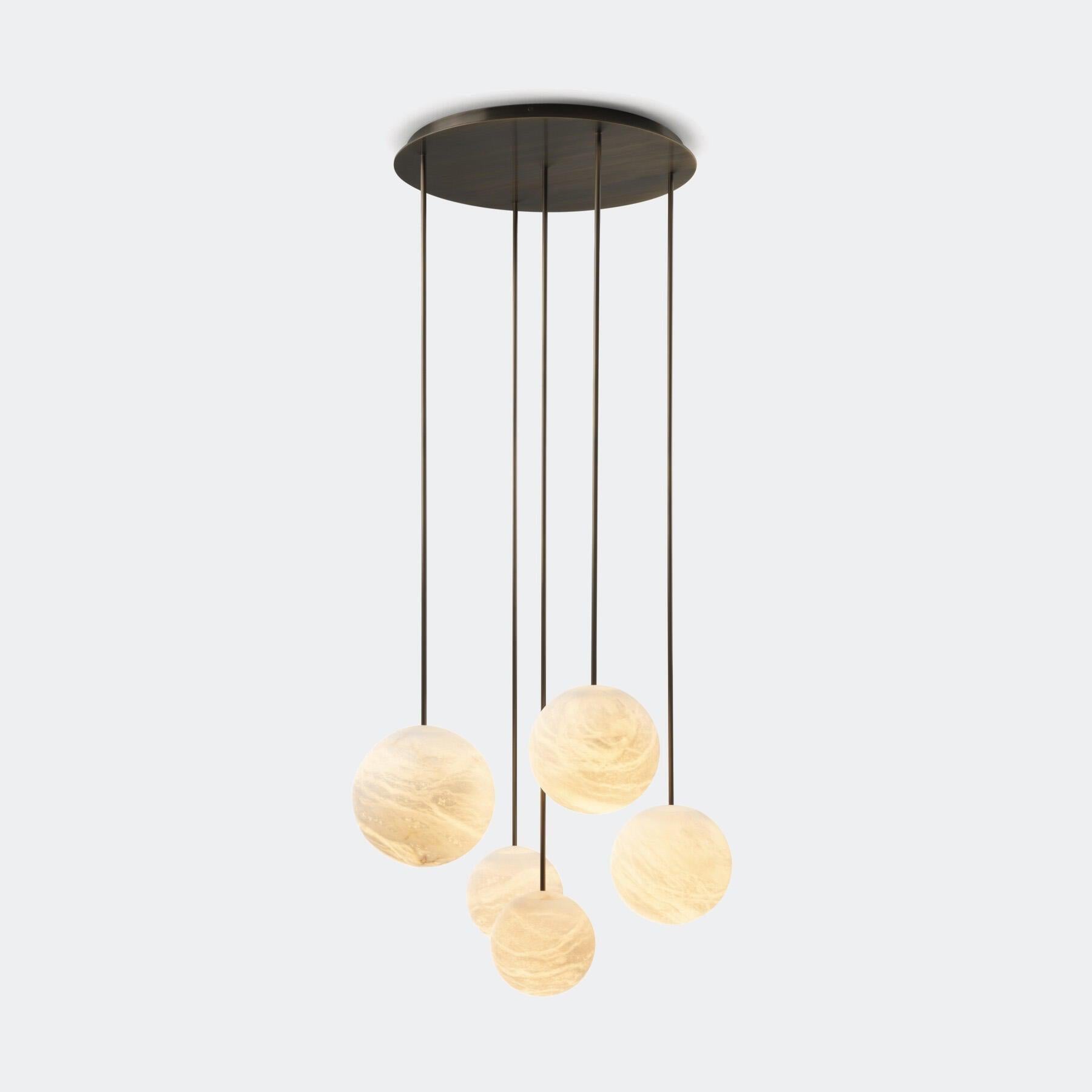 Alabaster Constellation Multi-Pendant Chandelier additional product view