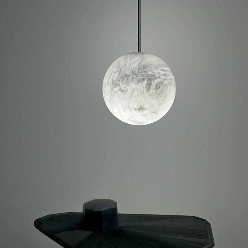 Alabaster Constellation Chandelier, Multi Pendant Light by Bling Lighting Studio
