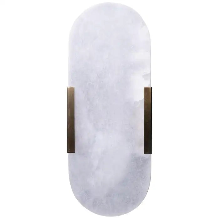 Alabaster Cubes Wall Sconce by Bling Lighting Studio