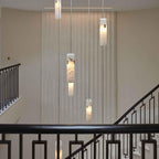 Alabaster Deco Cluster Chandelier by Bling Lighting Studio