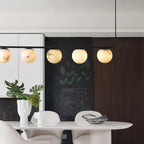 Alabaster Global Linear Pendant by Bling Lighting Studio