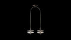 Alabaster Mono 2 Pendants by Bling Lighting Studio