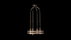 Alabaster Mono 4 Pendants by Bling Lighting Studio