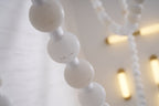 Alabaster Pearl Necklace Chandelier by Bling Lighting Studio