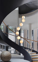 Alabaster Pendant Light by Bling Lighting Studio