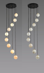 Alabaster Pendant Light by Bling Lighting Studio