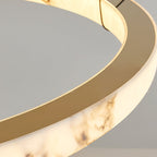 Alabaster Ring Pendant Chandelier product image