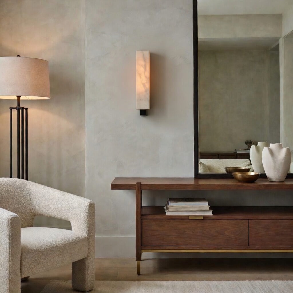 Alton Alabaster Wall Sconce additional product view