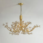 Anais Crystal Branch Chandelier by Bling Lighting Studio