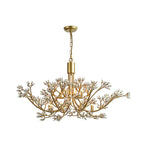 Anais Crystal Branch Chandelier by Bling Lighting Studio
