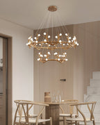 Antler Shape Branch Brass Chandelier product image