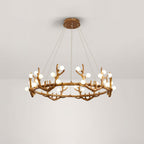 Antler Shape Branch Brass Chandelier product image